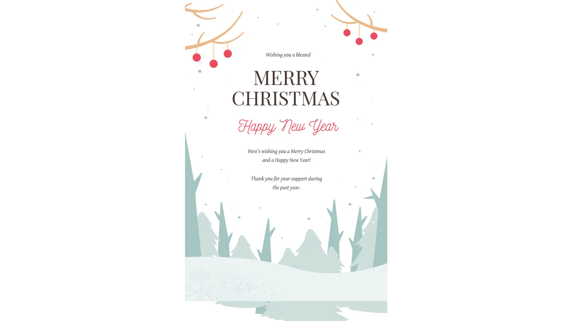 Christmas card